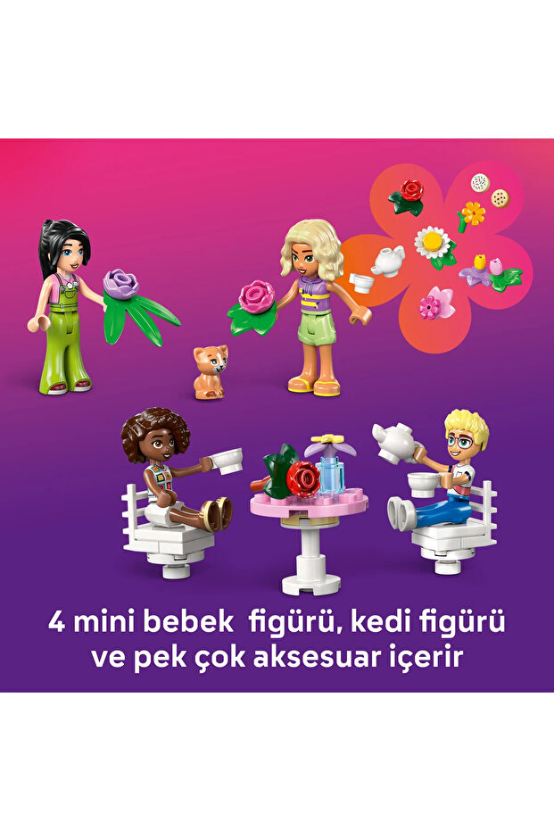 ® Friends Bitki Kafe ve Çiçekçi Dükkanı 42671 - 9+ Çocuklar için Yaratıcı Oyuncak Yapım Seti (1138) - 9
