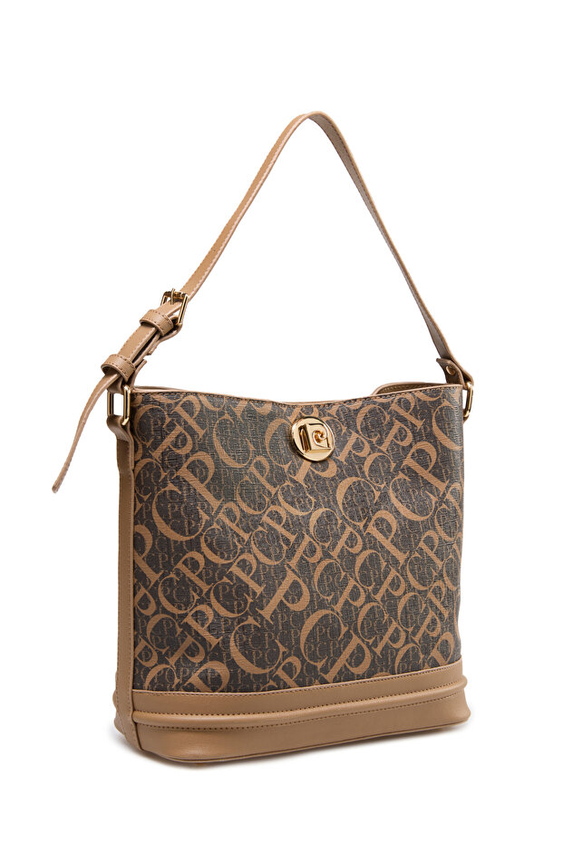 Monogram Kahve Kadın Omuz Çantası 05PO25Y2511 - 4