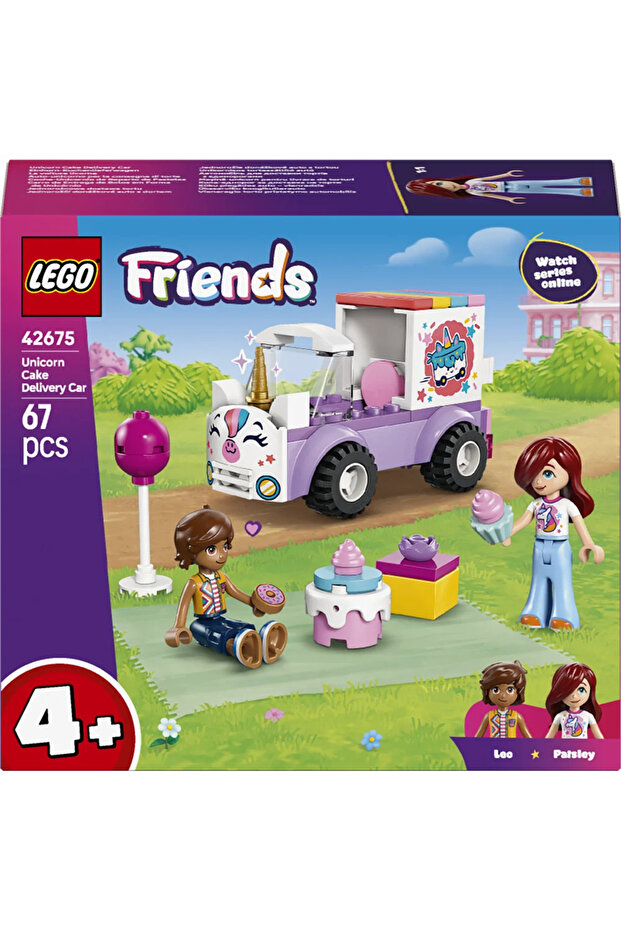® Friends ǀ Mașină-unicorn pentru livrare de torturi 42675 - 9