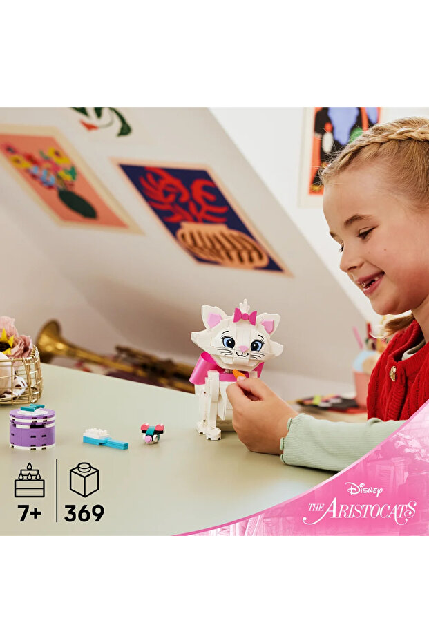 ® ǀ Disney Aristokediler Sevimli Marie 43286 – 7+ Yaratıcı Oyuncak Yapım Seti (369 Parça) - 10