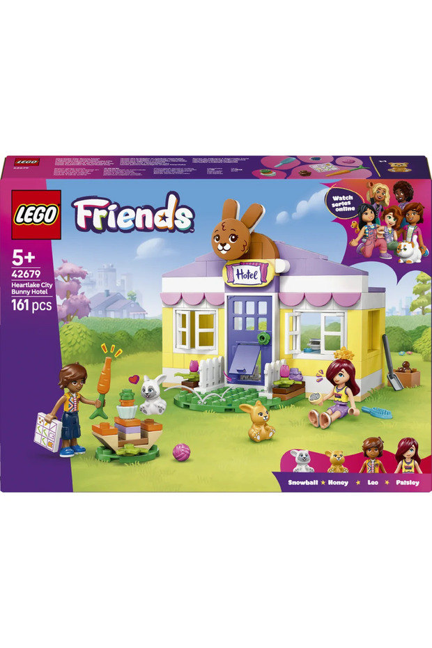 ® Friends Heartlake Şehri Tavşan Oteli 42679 – 5+ Yaratıcı Oyuncak Yapım Seti (161 Parça) - 4