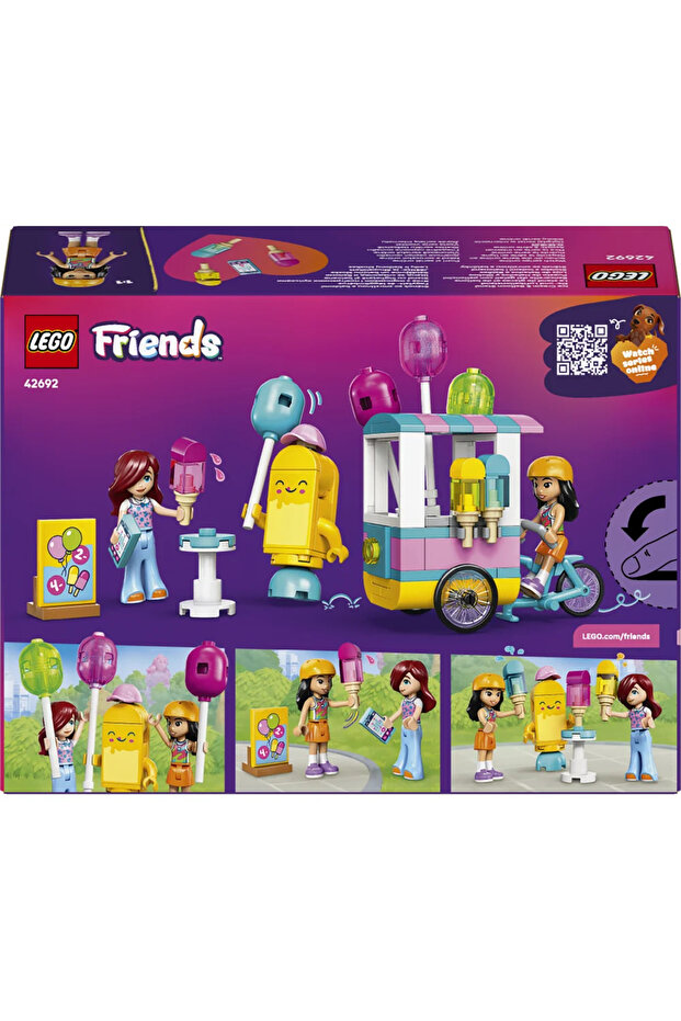 ® Friends Dondurma ve Balon Standı 42692 – 6+ Yaratıcı Oyuncak Yapım Seti (107 Parça) - 4