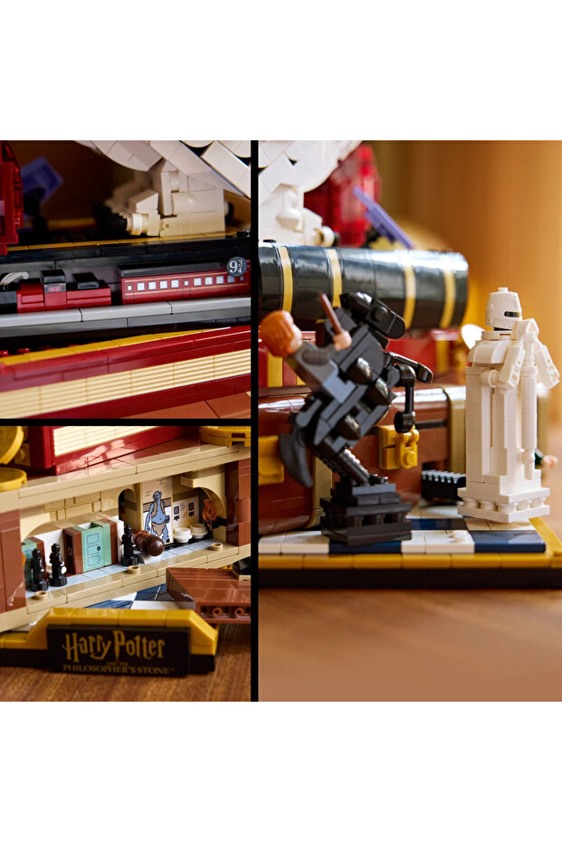 ® Harry Potter™ Felsefe Taşı – Koleksiyoncu Versiyonu 76466 - 18+ Model Yapım Seti (1571 Parça) - 10