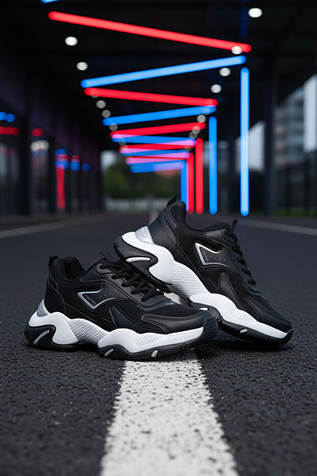 Schwarzer Damen-Sneaker 20503 - 2