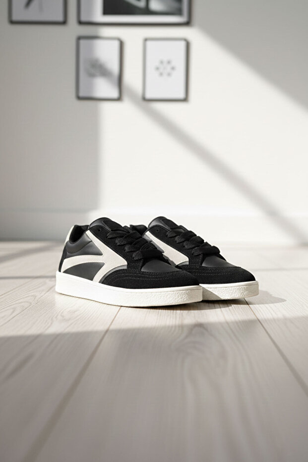 Schwarz-Eis Damen Sneaker 20965 - 2