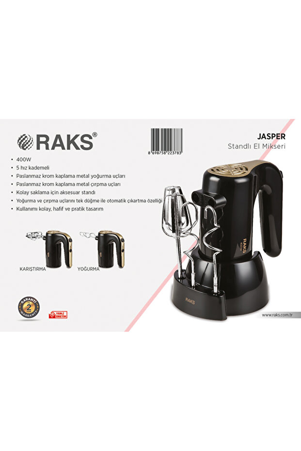 Jasper Standlı El Mikseri 400 watt - 2