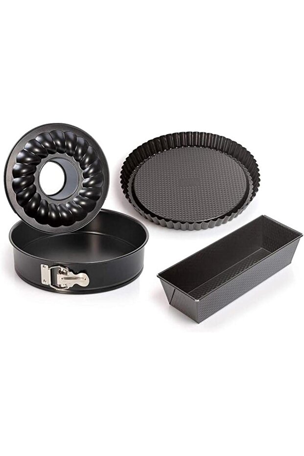 Classic 4 Parça Kek Kalıbı Seti - 2