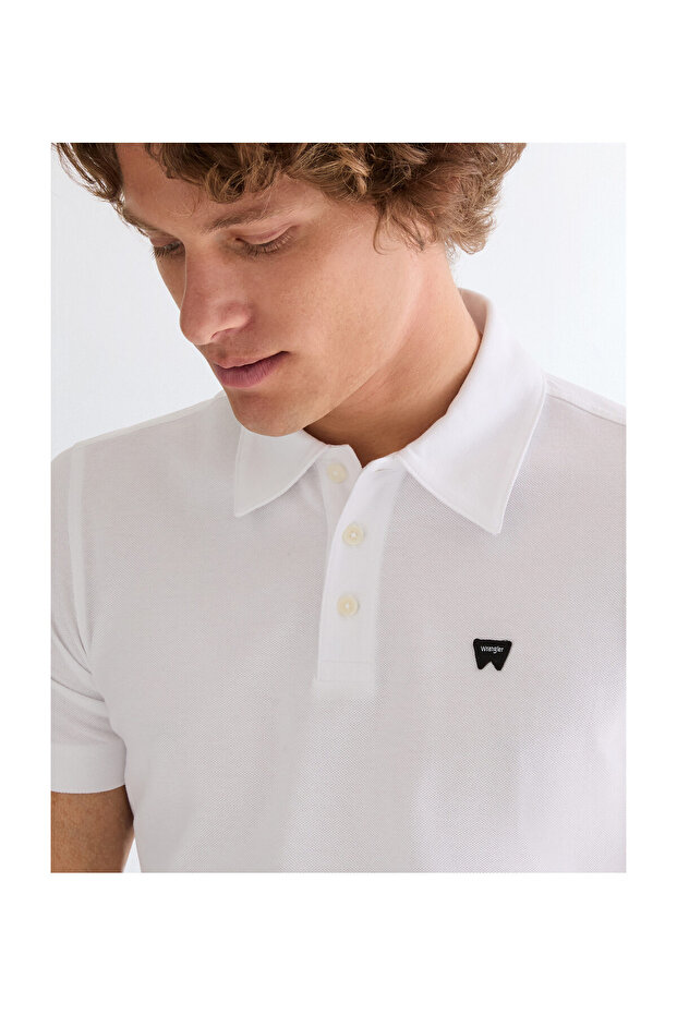 Herren POLO-HEMD HELLWEISS - 4