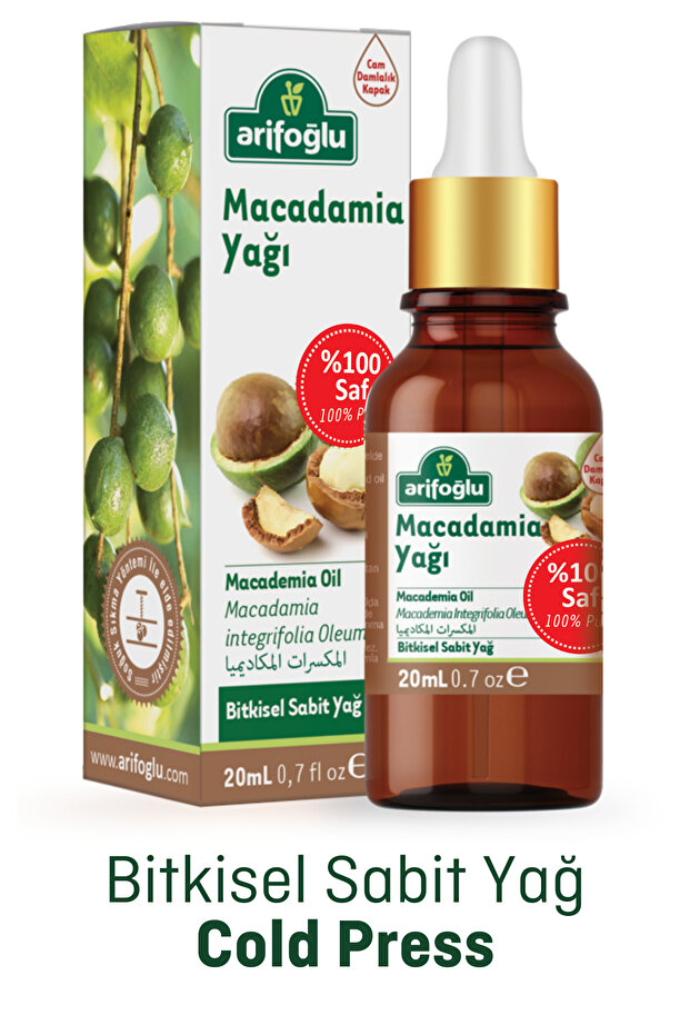 Macadamia Yağı 20 ml - 1