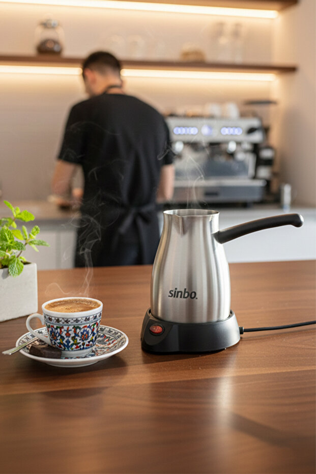 Sinbo SCM-2967 Kablosuz Inox Elektrikli Cezve