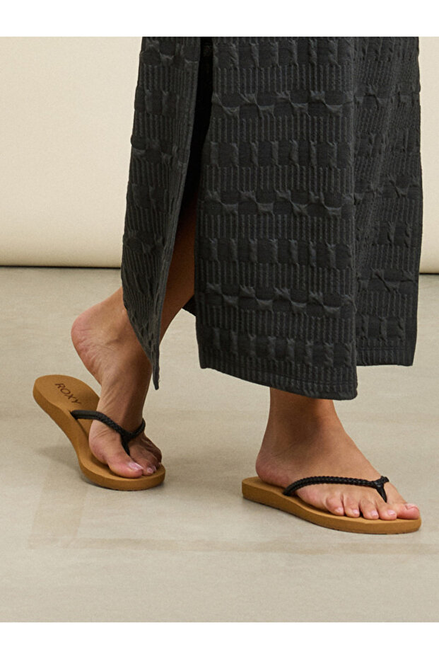 Black Slippers - Arjl 101169 -Blk Model