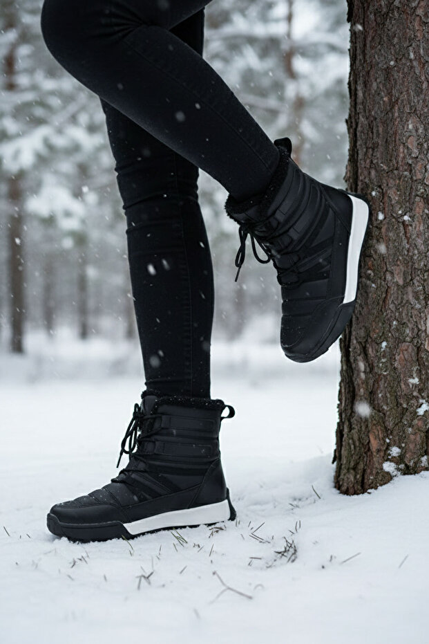 Siyah Kadın Bot & Bootie 20137 - 4