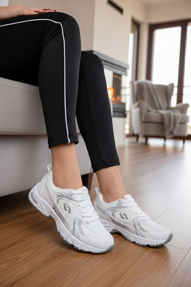 White-Ice Women's Sneaker 18753