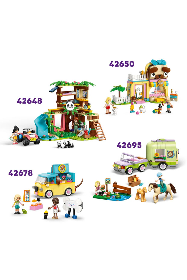 ® Friends Heartlake Şehri Tavşan Oteli 42679 – 5+ Yaratıcı Oyuncak Yapım Seti (161 Parça) - 11