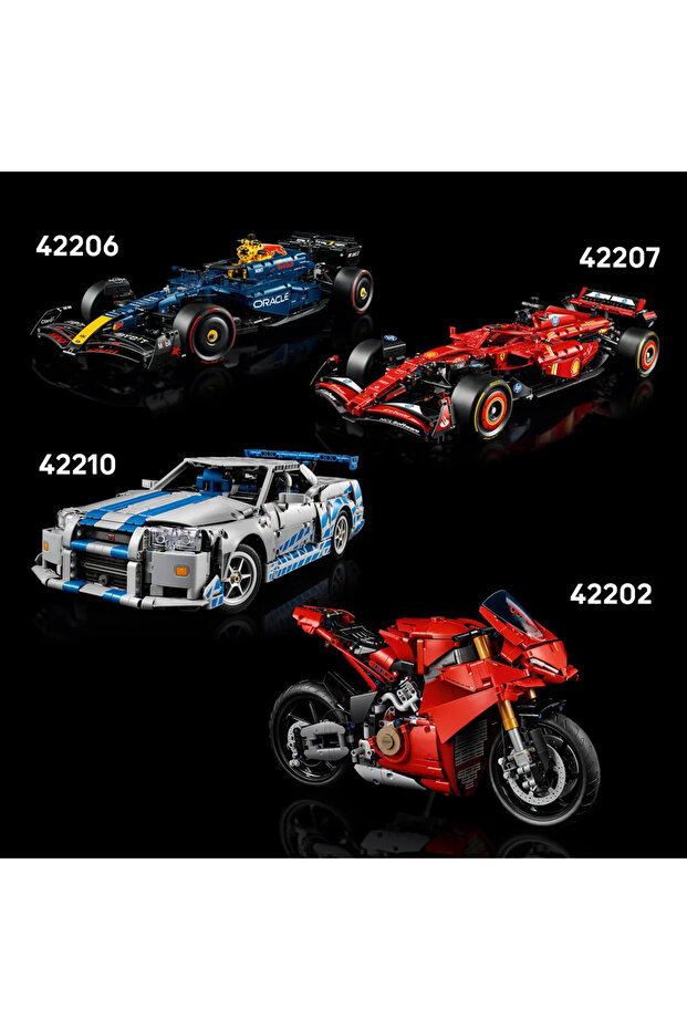 ® Technic™ 1966 Ford GT40 MKII Yarış Arabası 42223 – Yetişkinler için Model Yapım Seti (793 Parça) - 8