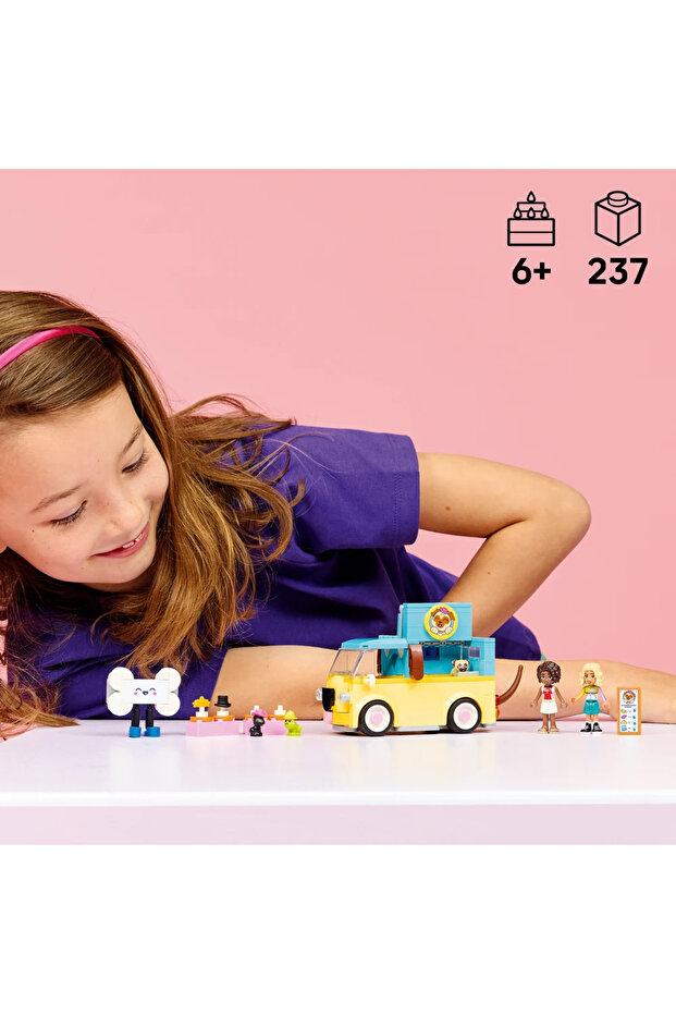 ® Friends Evcil Hayvan Aksesuar Kamyoneti 42678 – 6+ Yaratıcı Oyuncak Yapım Seti (237 Parça) - 7