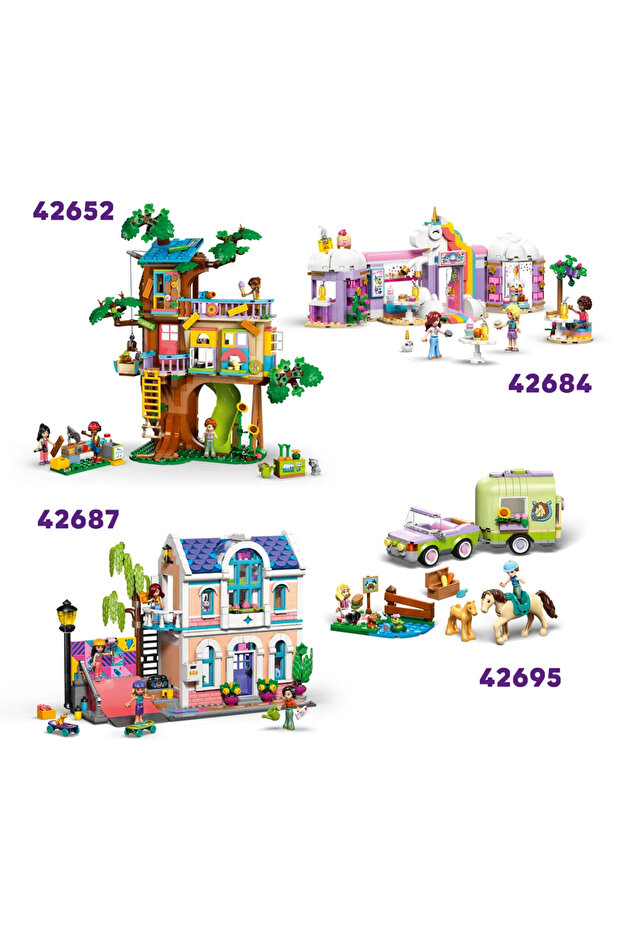 ® Friends At Ahırı ve Binicilik Akademisi 42688 – 7+ Yaratıcı Oyuncak Yapım Seti (735 Parça) - 11