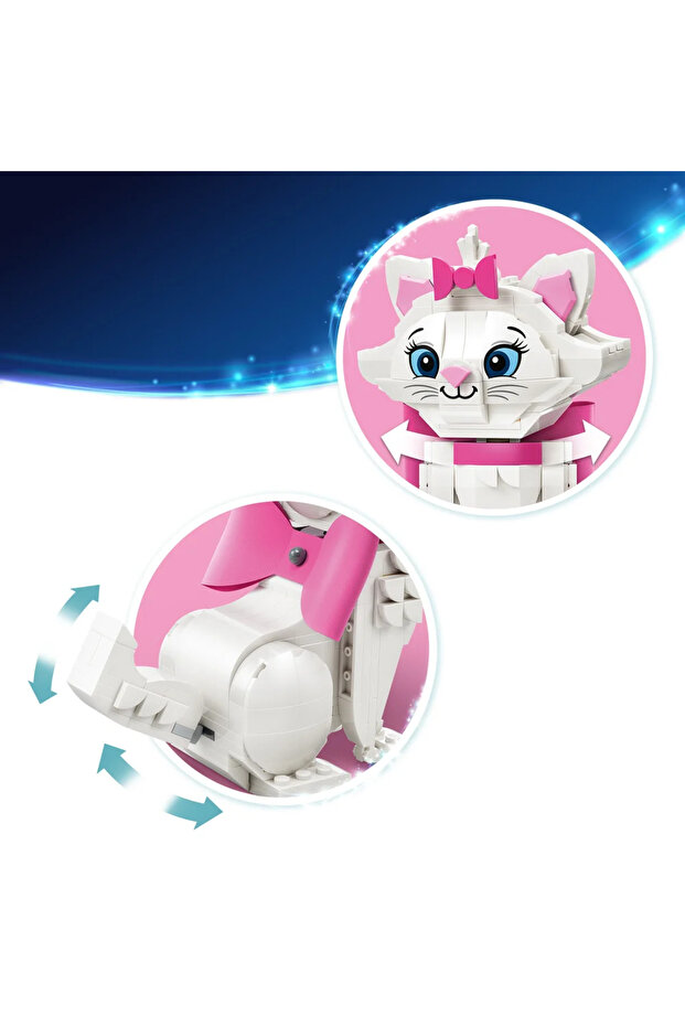 ® ǀ Disney Aristokediler Sevimli Marie 43286 – 7+ Yaratıcı Oyuncak Yapım Seti (369 Parça) - 11