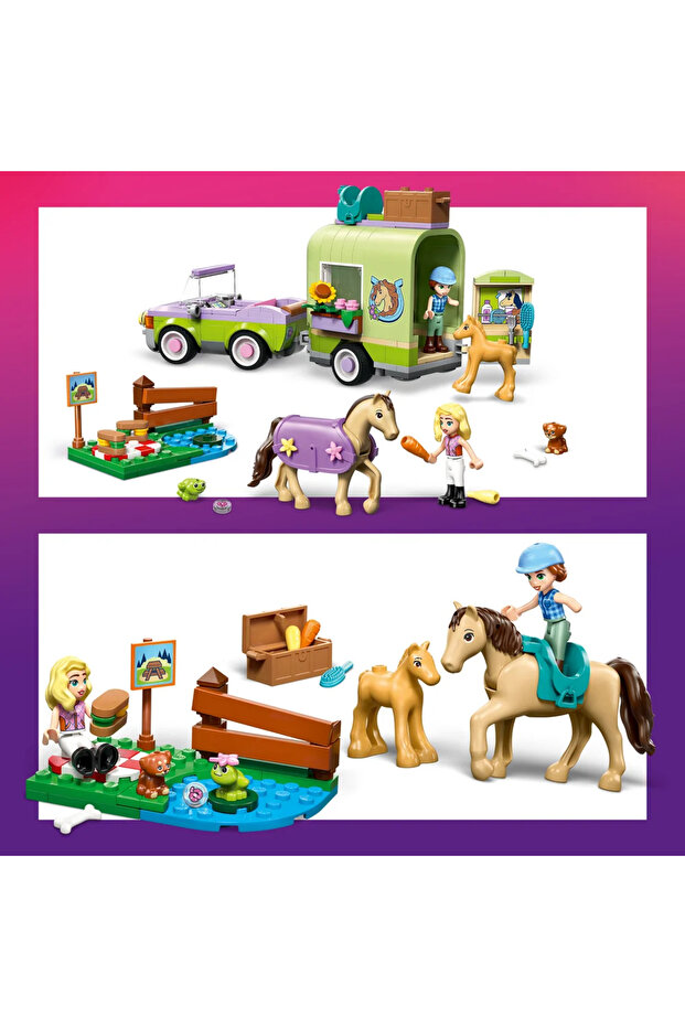 ® Friends At ve Tay Römorku 42695 – 7+ Yaratıcı Oyuncak Yapım Seti (279 Parça) - 8