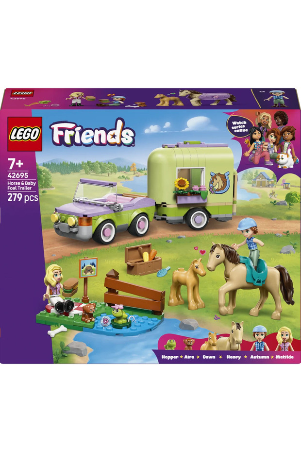 ® Friends At ve Tay Römorku 42695 – 7+ Yaratıcı Oyuncak Yapım Seti (279 Parça) - 4