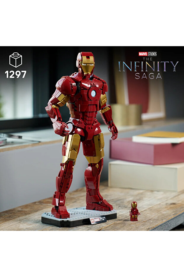 ® ǀ Marvel Iron Man Mark 3 Koleksiyoncu Versiyonu 76344 - 18+ Model Yapım Seti (1297 Parça) - 7