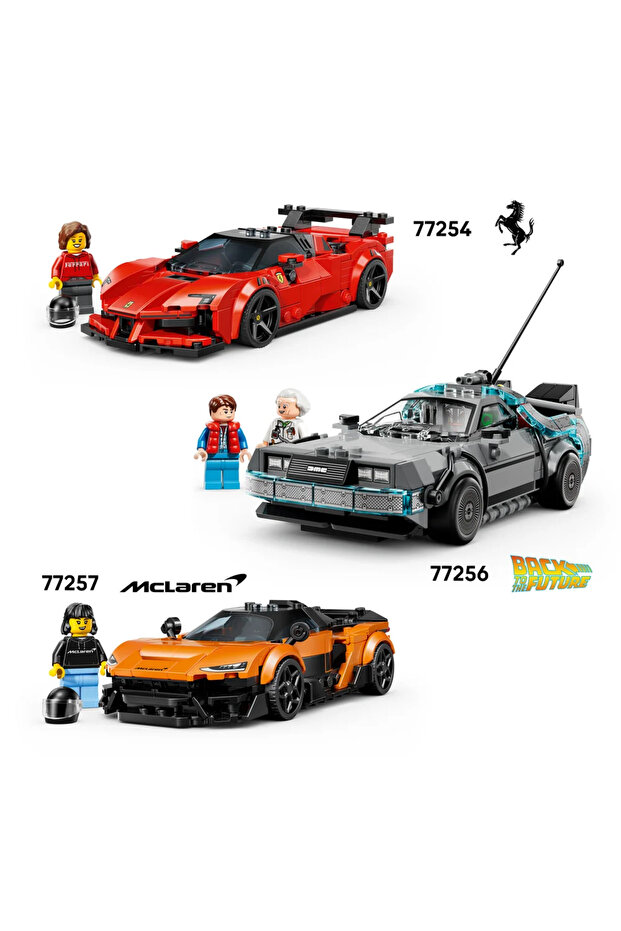® Speed Champions Bugatti Vision Gran Turismo Araba 77253 - 9+ Oyuncak Yapım Seti (284 Parça) - 6