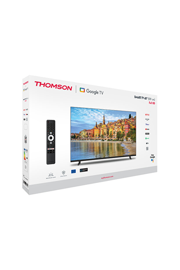 43FG2S14 43 inç 109 Ekran Uydu Alıcılı Google Smart FHD LED TV - 10