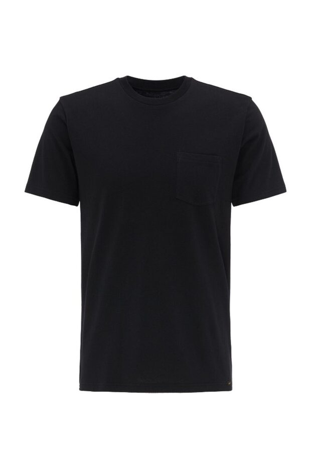 Man Pocket Tee Black - 7