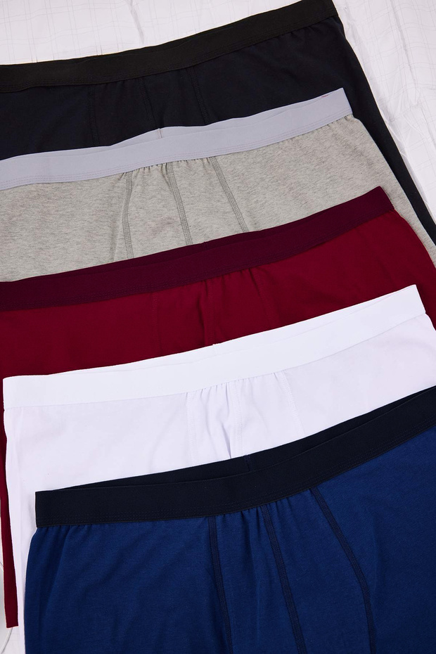 Çok Renkli*001 Erkek Büyük Beden 5'li Boxer TMNAW26DM00002 - 2