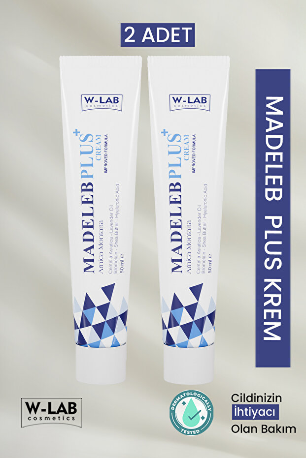 Madeleb Plus Krem 2 li Set - 1