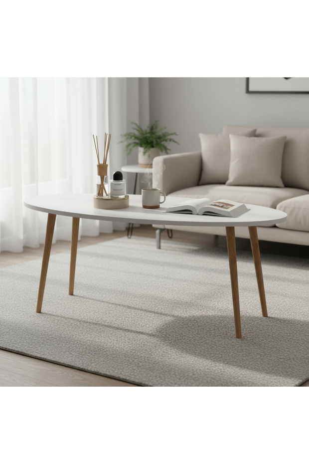 Orbit Orta Sehpa Beyaz - 2