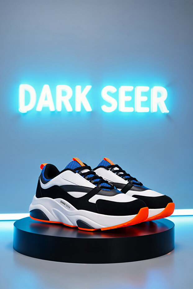 Bílo modré unisex tenisky - 11