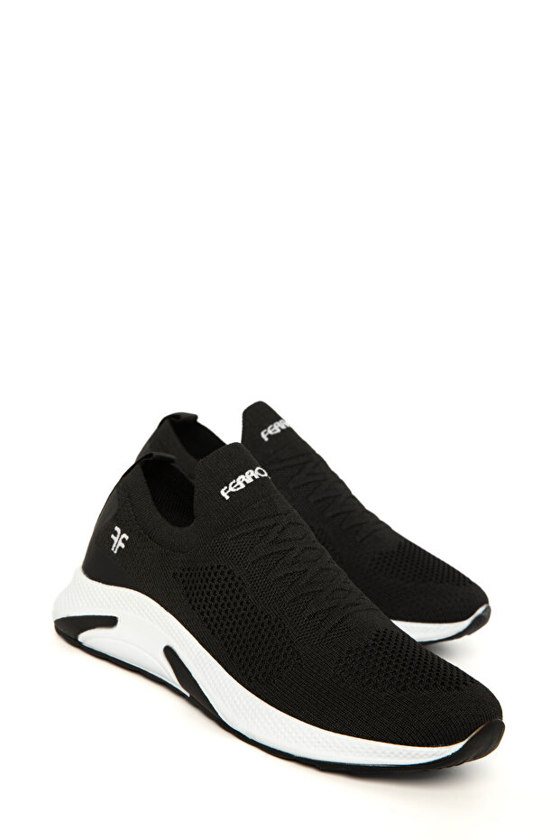 Schwarzer Damen-Sneaker 21253 - 2