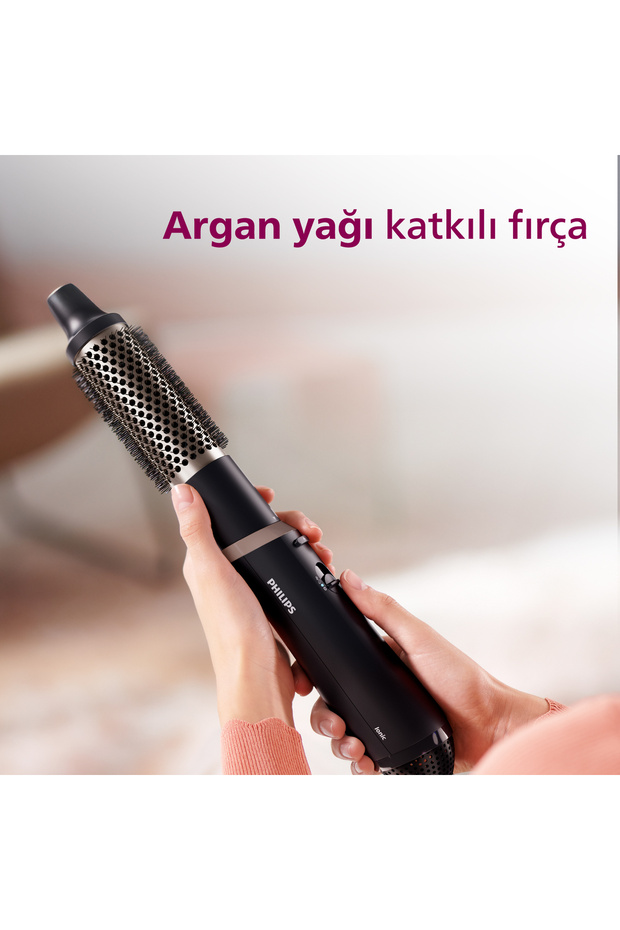 3000 Serisi 3'ü 1 Arada Saç Şekillendirici, Seramik Argan Yağı Katkılı Plakalar, BHA301/00 - 5