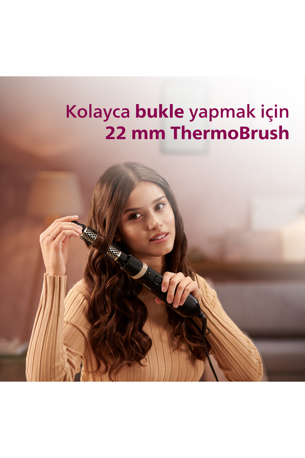 3000 Serisi 3'ü 1 Arada Saç Şekillendirici, Seramik Argan Yağı Katkılı Plakalar, BHA301/00 - 3