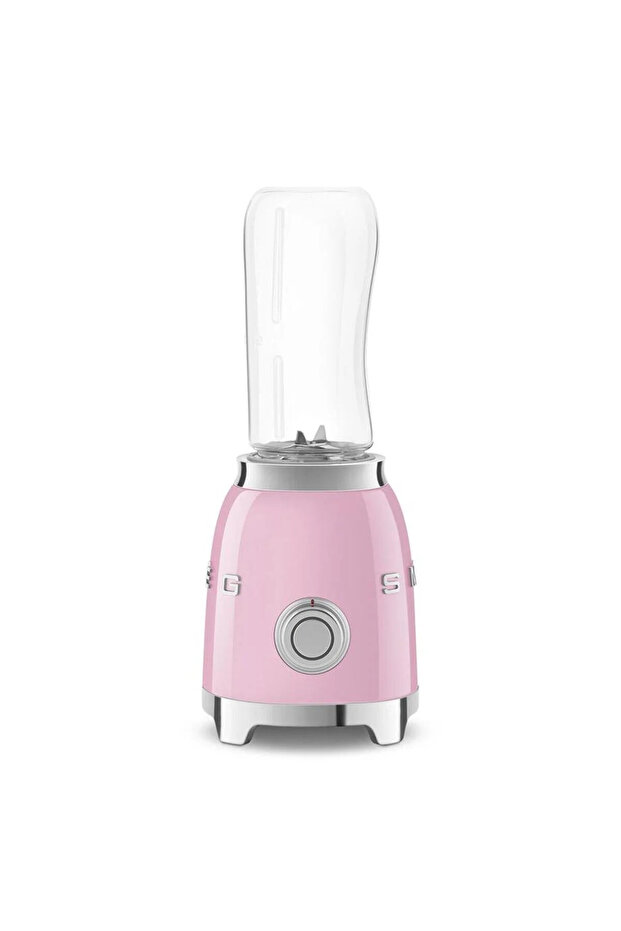 50's Style Pembe Kişisel Blender - Double Bottle - 2