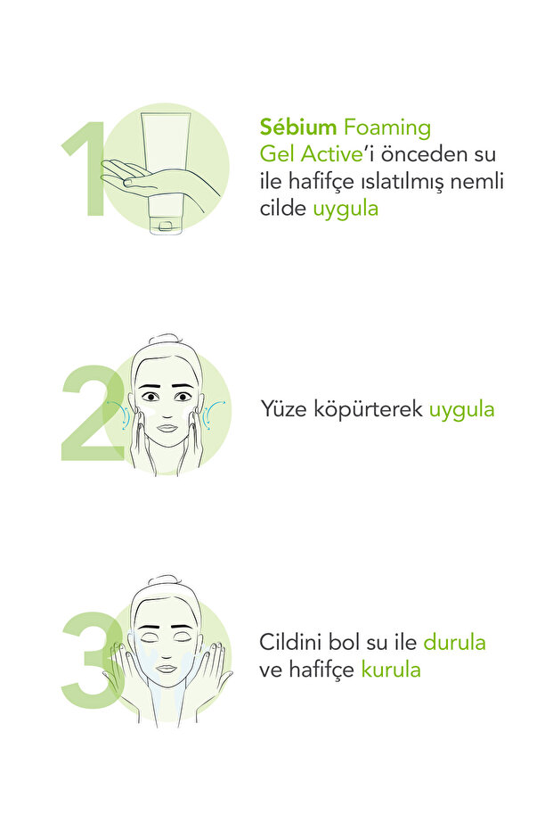 Sebium Foaming Gel Active Salisilik Asit İçeren Arındırıcı Temizleme Jeli 200 ML - 6
