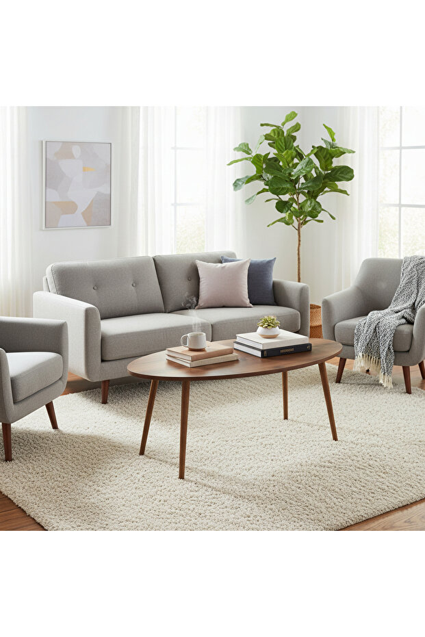 Orbit Orta Sehpa Ceviz - 5