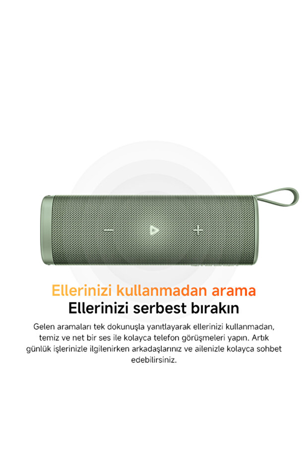 Sound Outdoor 30W IP67 Taşınabilir Bluetooth Hoparlör Yeşil (Xiaomi Türkiye Garantili) - 13