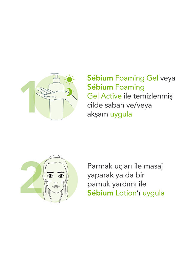 Sebium Lotion Salisilik asit içeren Gözenek Sıkılaştırıcı Siyah Nokta Karşıtı Arındırıcı Tonik 200ml - 6