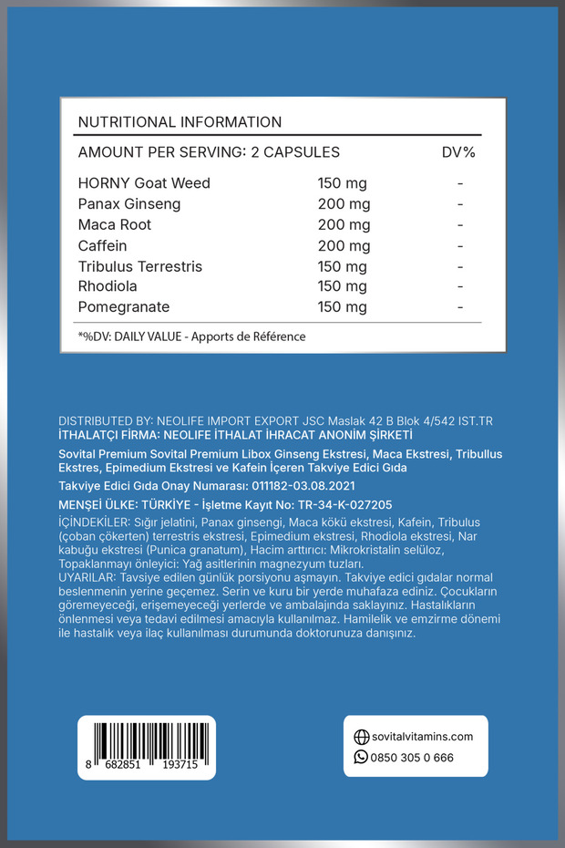 Libox Horny 60 Kapsül - 3