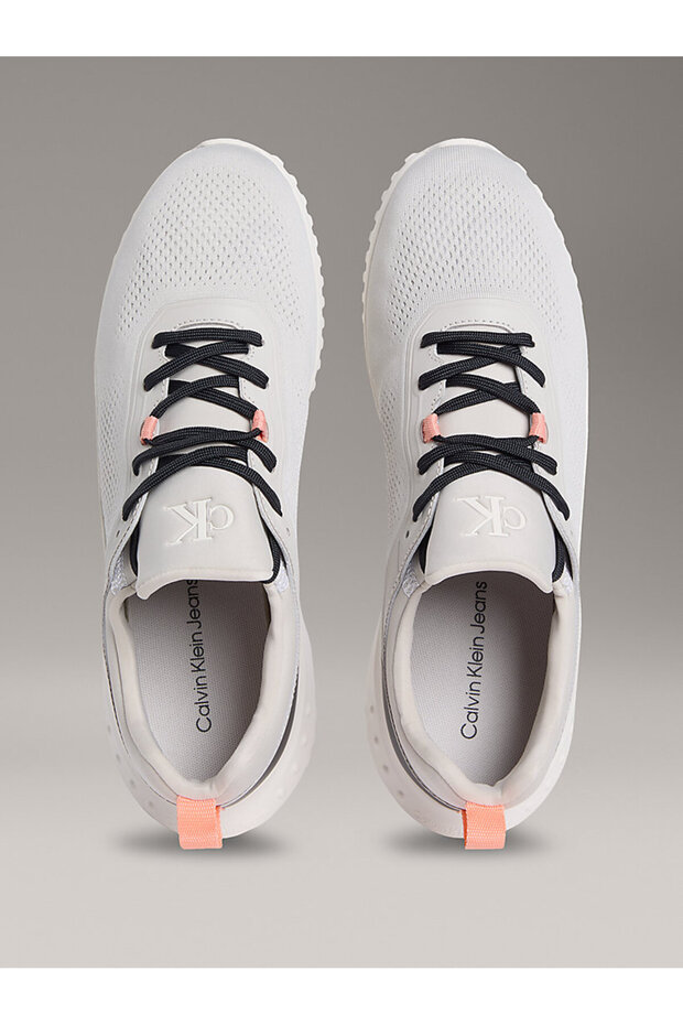 Eva Runner Tech Knit Sneaker Gri Erkek Günlük Spor Ayakkabı - 4