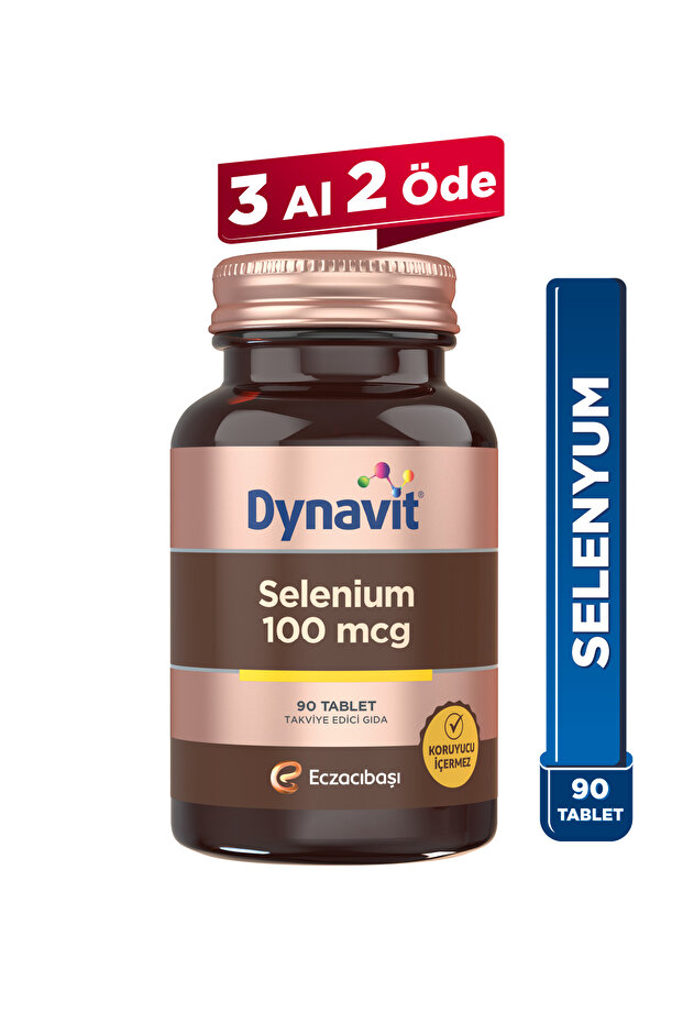 Selenium 100 mcg 90 Tablet – Selenyum - Saç & Cilt - 1
