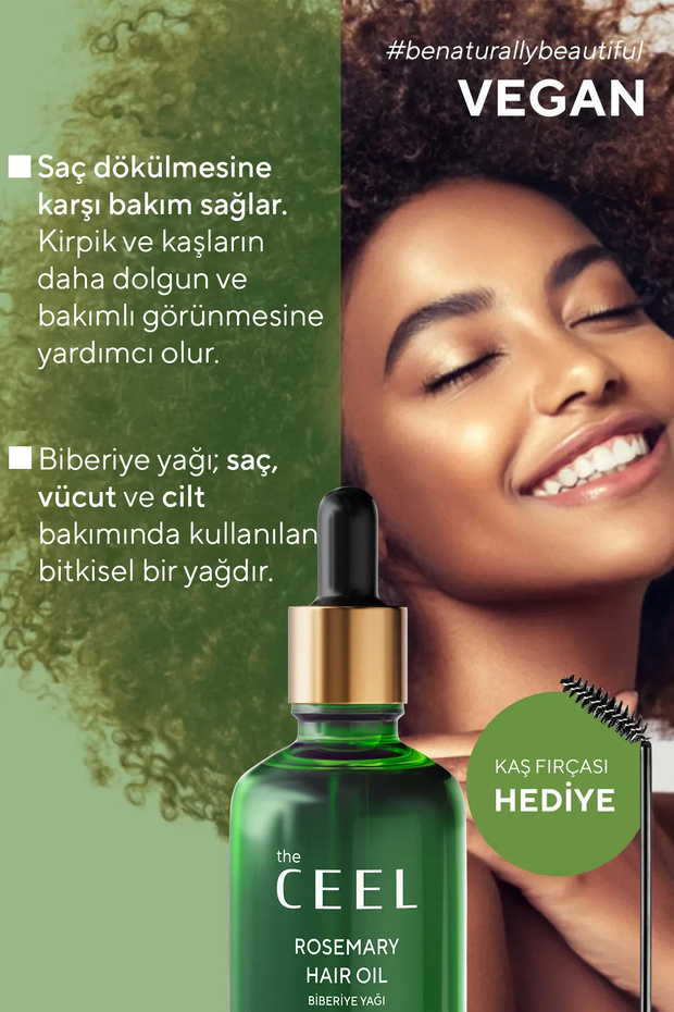 Biberiye Saç Yağı Complexi | Biotin, Hint Yağı, Vitamin E 50 ML - 5