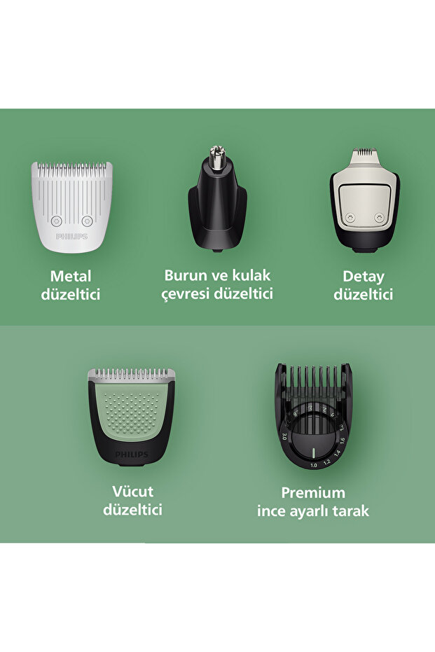 9000 Serisi 16in1, Erkek Bakım Seti, Yüz/Saç/Vücut Tıraş Makinesi, Islak /Kuru Kullanım, MG9532/15 - 4