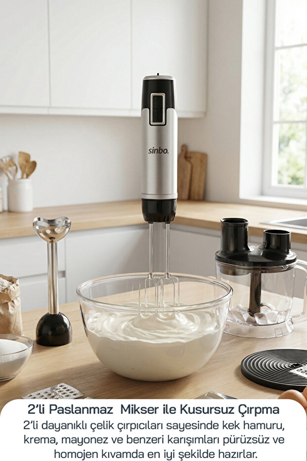 طقم خلاط يدوي Shb-3186 - 4