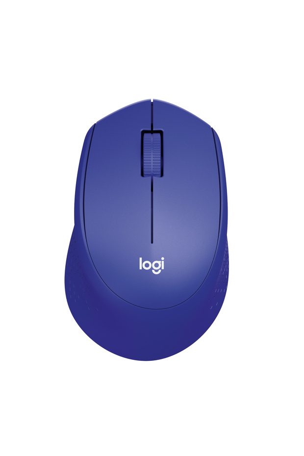 M330 Sessiz Kablosuz Optik Mouse, Mavi 910-004910 - 1
