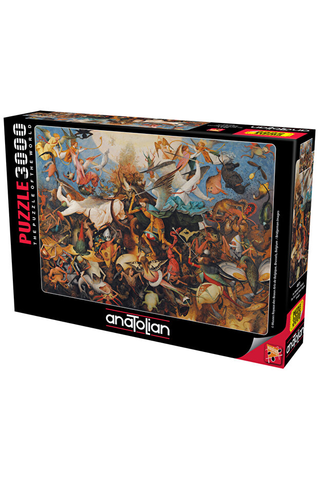 3000 Piece Jigsaw Puzzle - the Fall of the Rebel Angels 4931