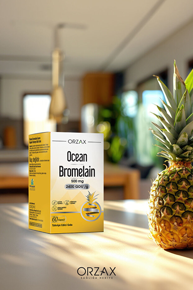 Ocean Bromelain Kapsül 60 kapsül avantajlı Paket (Tek Kutuda) - 5