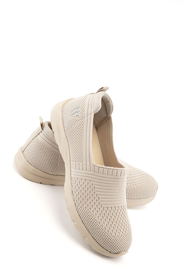 Bej Kadın Sneaker 21397 - 5